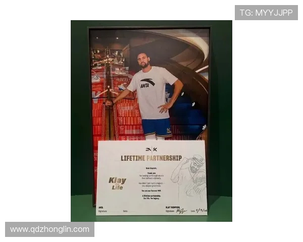 克莱与安踏签订终身合同12年内签名鞋销量突破1000万双